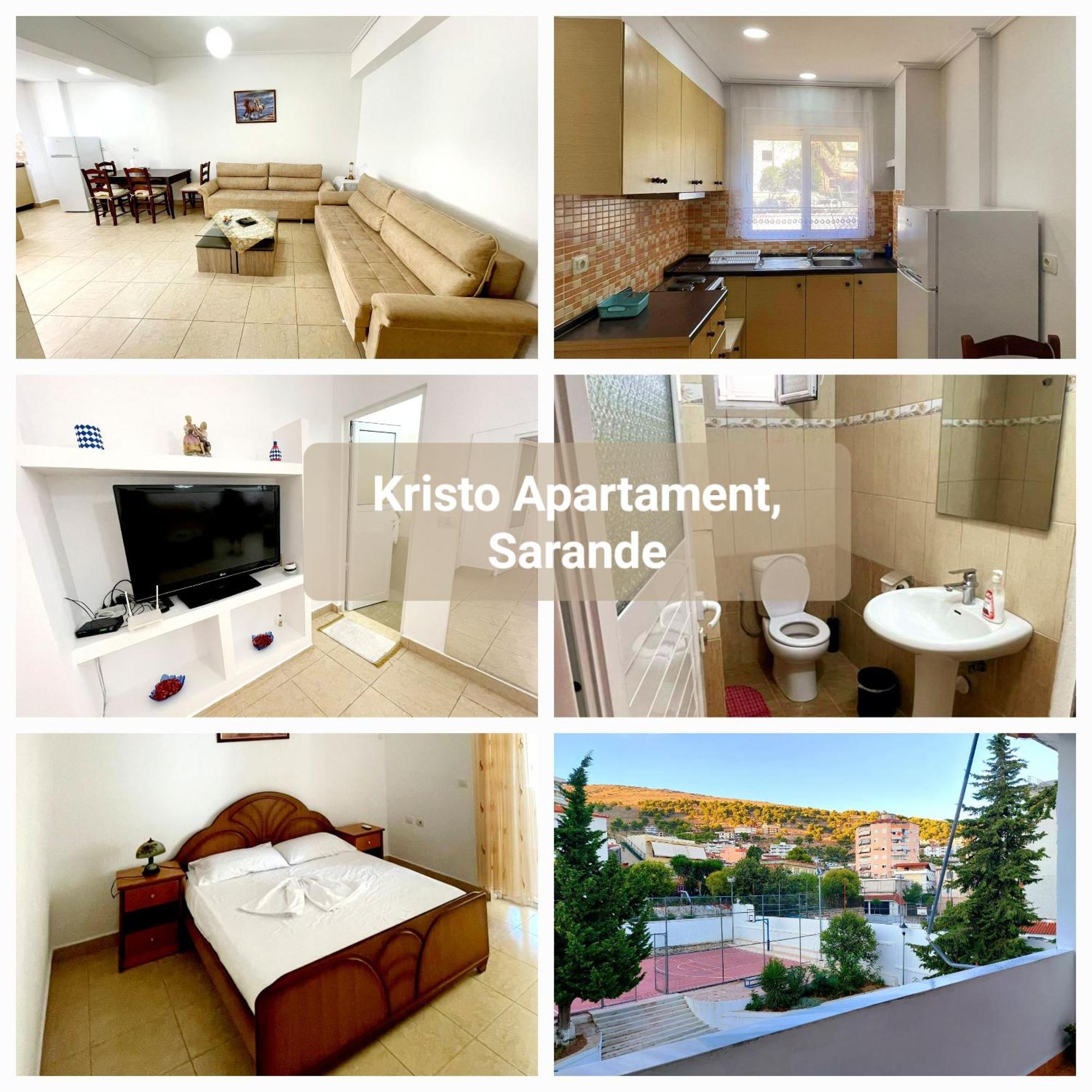 Kristo Apartament, Sarande Apartment Екстериор снимка